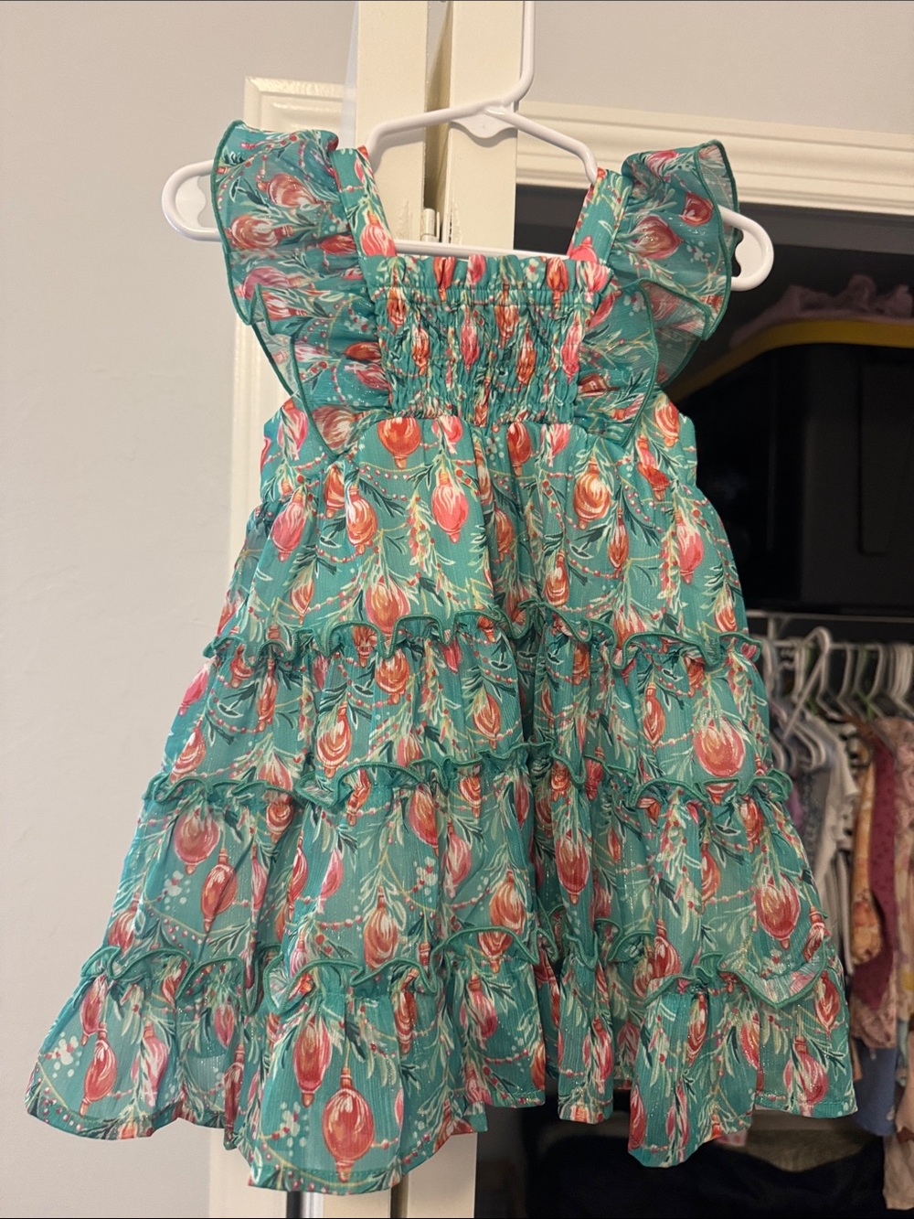 cheeky plum ornament dress